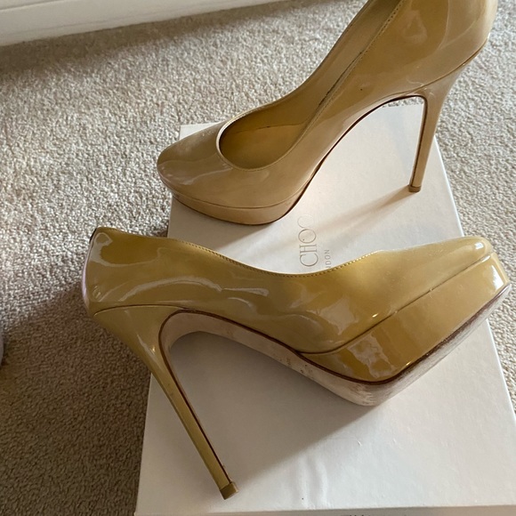 Jimmy Choo shoes size 7.5 like new - Picture 2 of 4